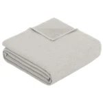 Ibena Uni Κουβέρτα Καναπέ 140x200εκ. Silber 2650-140-200-800
