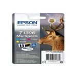 Epson T1306 Γνήσιο Μελάνι Εκτυπωτή InkJet Πολλαπλό (Color) (C13T13064022)