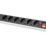 Digitus Πολύπριζο 6 Θέσεων με 2 USB-A, 1 USB-C και Καλώδιο 1.5m DA-70624