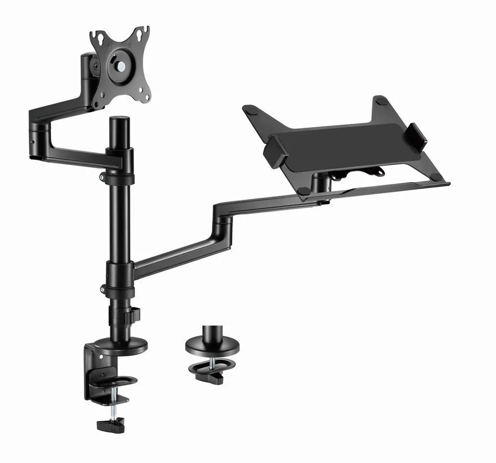 20231220130635_f7ab3bb1 Gembird + Notebook Tray Βάση Γραφείου Οθόνης έως 32" με Βραχίονα - Image 1