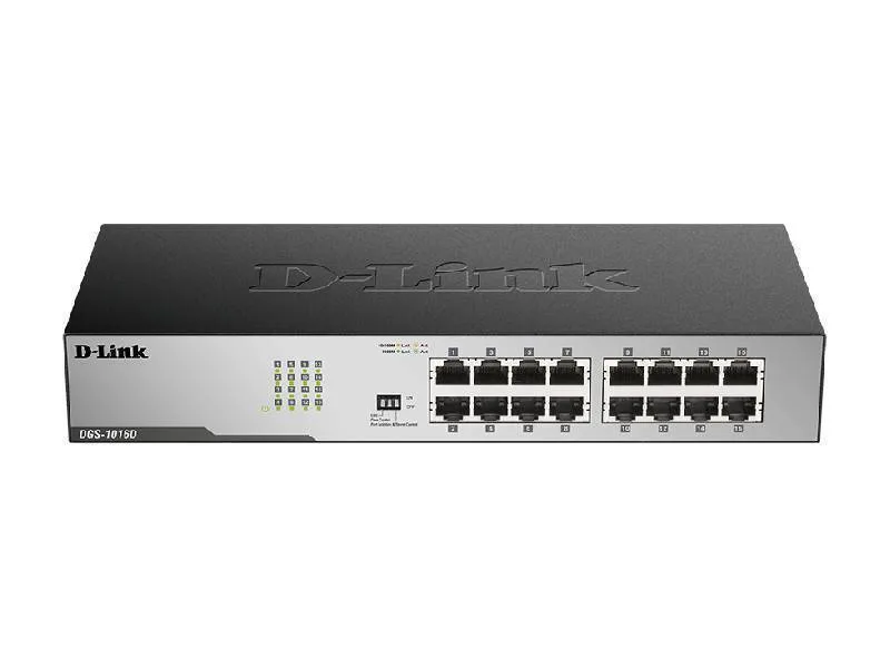 20231220154627_d_link_dgs_1016d_e_unmanaged_l2_switch_me_16_thyres_ethernet D-Link DGS-1016D/E Unmanaged L2 Switch με 16 Θύρες Ethernet - Image 1