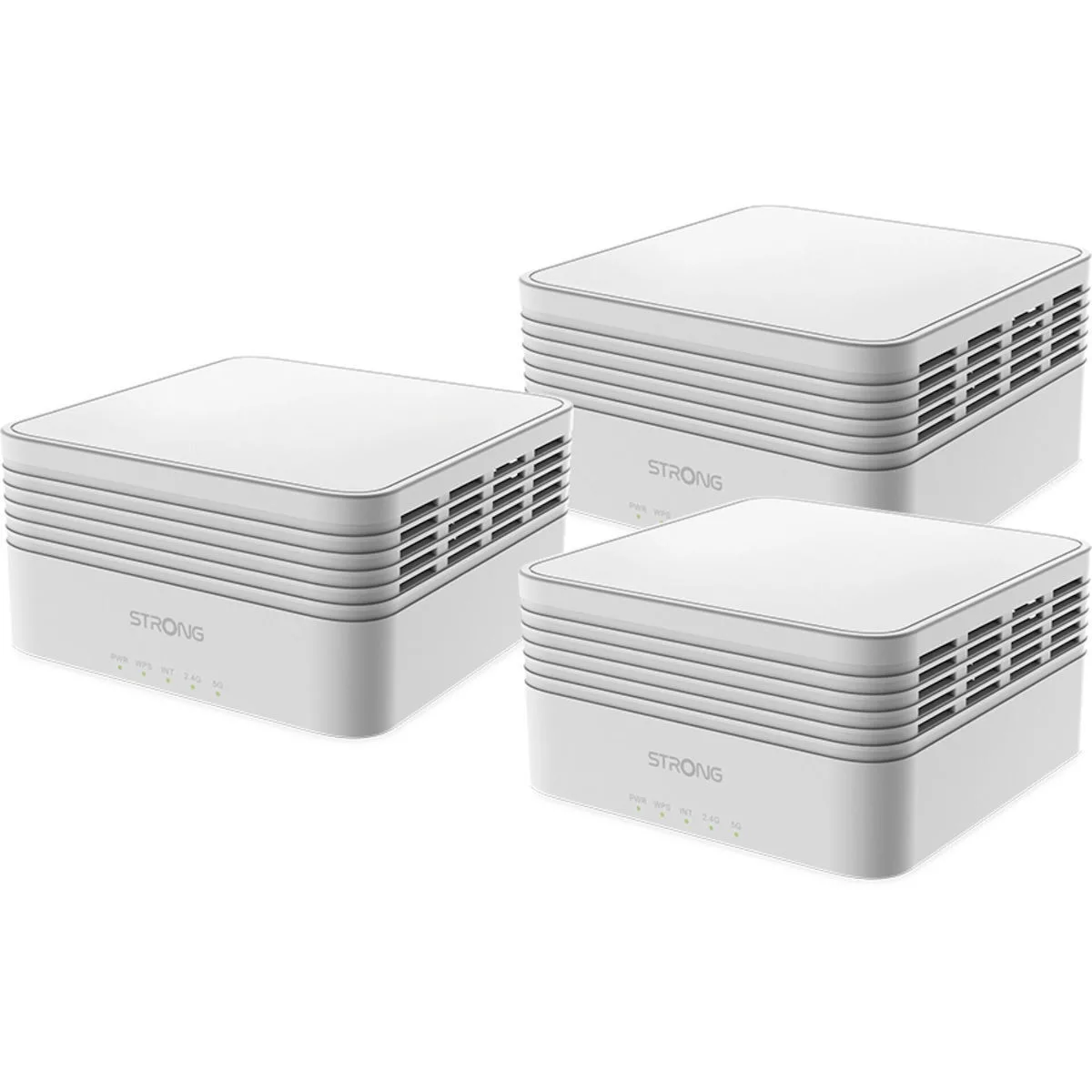 Strong Atria AX3000 WiFi Mesh Network Access Point Wi‑Fi 6 Dual Band (2.4 & 5GHz) σε Τριπλό Kit - Image 1