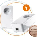 Devolo Magic 1 LAN 1-1-2 Powerline Διπλού Kit για Ενσύρματη Σύνδεση και Θύρα Gigabit Ethernet