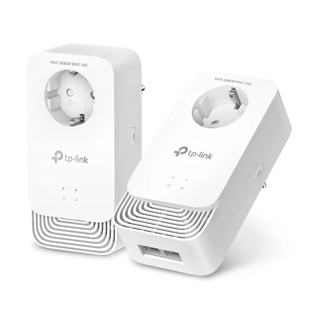 20231228150458_tp_link_pg2400p_kit_v1_powerline_diplo_gia_ensyrmati_syndesi_me_passthrough_priza_kai_2_thyres_gigabit_ethernet TP-LINK PG2400P KIT v1 Powerline Διπλό για Ενσύρματη Σύνδεση με Passthrough Πρίζα και 2 Θύρες Gigabit Ethernet - Image 1
