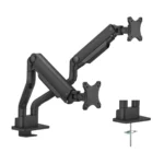 Neomounts DS70S-950BL2 Επιτραπέζια Βάση για 2 Οθόνες έως 35" με Βραχίονα
