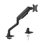 Neomounts DS70S-950BL1 Επιτραπέζια Βάση Οθόνης έως 49" με Βραχίονα