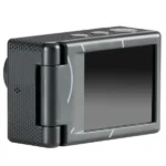 Nilox CAM V1 FLIP 128GB Action Camera 4K Ultra HD Υποβρύχια (με Θήκη) με Οθόνη 2" Μαύρη