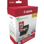 Canon CLI-551XL Γνήσιο Photo Value Pack με 4 Μελάνια Εκτυπωτή InkJet Κίτρινο / Κυανό / Ματζέντα / Μαύρο (6443B008)