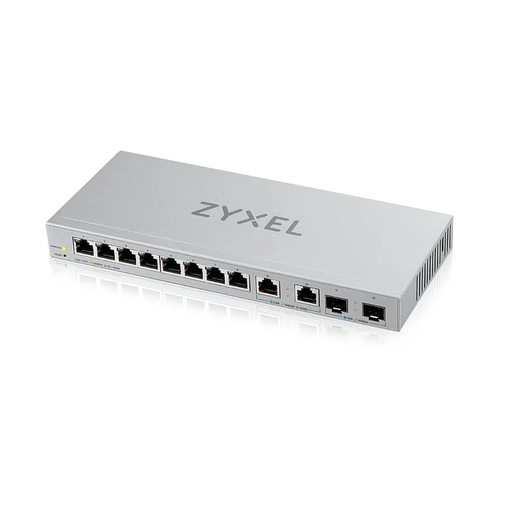 Zyxel XGS1210-12-ZZ0102F v2 Managed L2 Switch με 8 Θύρες Gigabit (1Gbps) Ethernet και 2 SFP Θύρες - Image 1