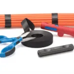 Digitus Αυτοκόλλητη Ταινία Χριτς Χρατς Μαύρη 10mx20mm DN-CT-10M-20