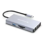 Conceptronic USB-C Docking Station με HDMI 4K PD Ethernet Γκρι (DONN20G)