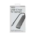 Celly USB-C Docking Station με HDMI 4K PD Γκρι (PROHUB7IN1SV)