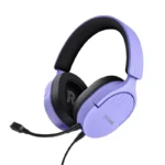 Trust GXT 489 Fayzo Over Ear Gaming Headset με σύνδεση 2x3.5mm Μωβ