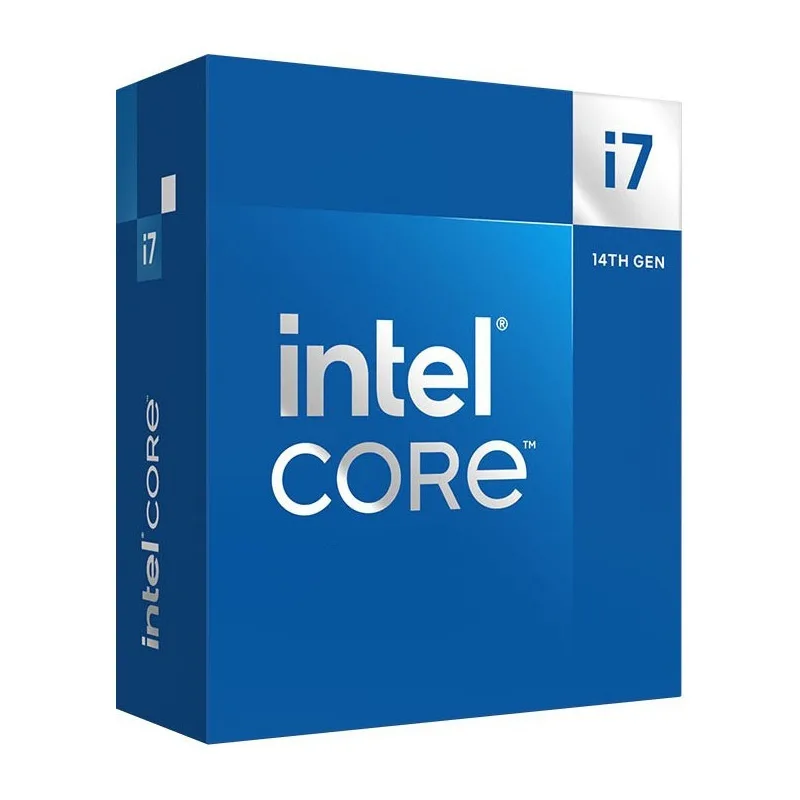 Intel Core i7-14700 2.1GHz Επεξεργαστής 20 Πυρήνων για Socket 1700 σε Κουτί με Ψύκτρα - Image 1