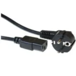 Zebra Schuko - IEC C13 Cable 1.8m Μαύρο 50-16000-220R