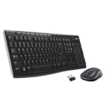 Logitech Wireless Combo MK270 Σετ Πληκτρολόγιο & Ποντίκι International English