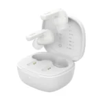 Belkin SoundForm Motion In-ear Bluetooth Handsfree Ακουστικά με Αντοχή στον Ιδρώτα και Θήκη Φόρτισης Λευκά