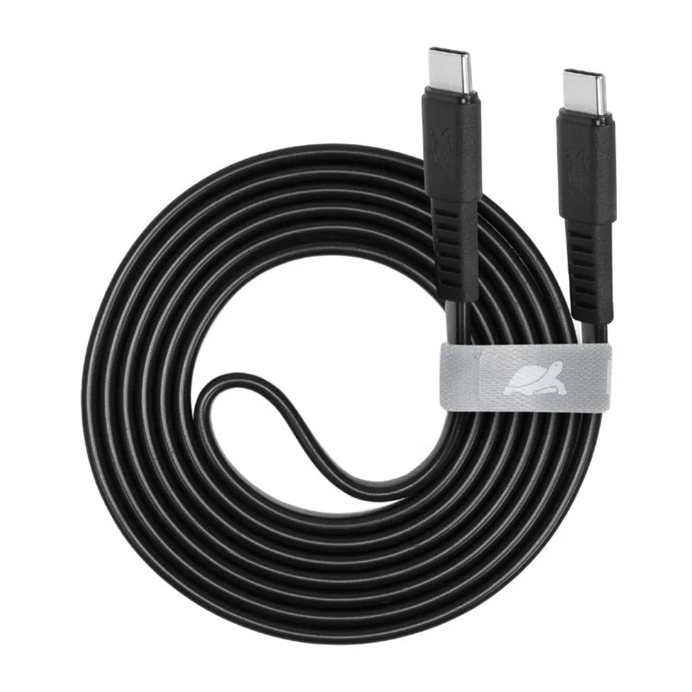 Rivacase WT21 USB 2.0 Cable USB-C male - USB-C Μαύρο 2.1m (PS6005 BK12) - Image 1