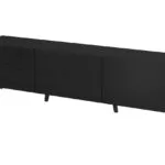 Έπιπλο Τηλεόρασης Μαύρο Μ186xΠ40xΥ48cm