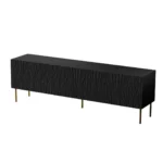 Έπιπλο Τηλεόρασης Black Matt Μ190xΠ40.5xΥ59.5cm RTV190CZ