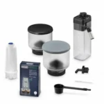 De'Longhi Rivelia Αυτόματη Μηχανή Espresso 1450W Πίεσης 19bar για Cappuccino με Μύλο Άλεσης Γκρι