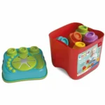 Baby Clementoni Τουβλάκια Basket Premium για 6+ Μηνών 15τμχ 1033-17807