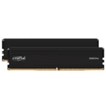 Crucial DDR5 48GB RAM με 2x24GB Modules και Ταχύτητα 5600 για Desktop CP2K24G56C46U5