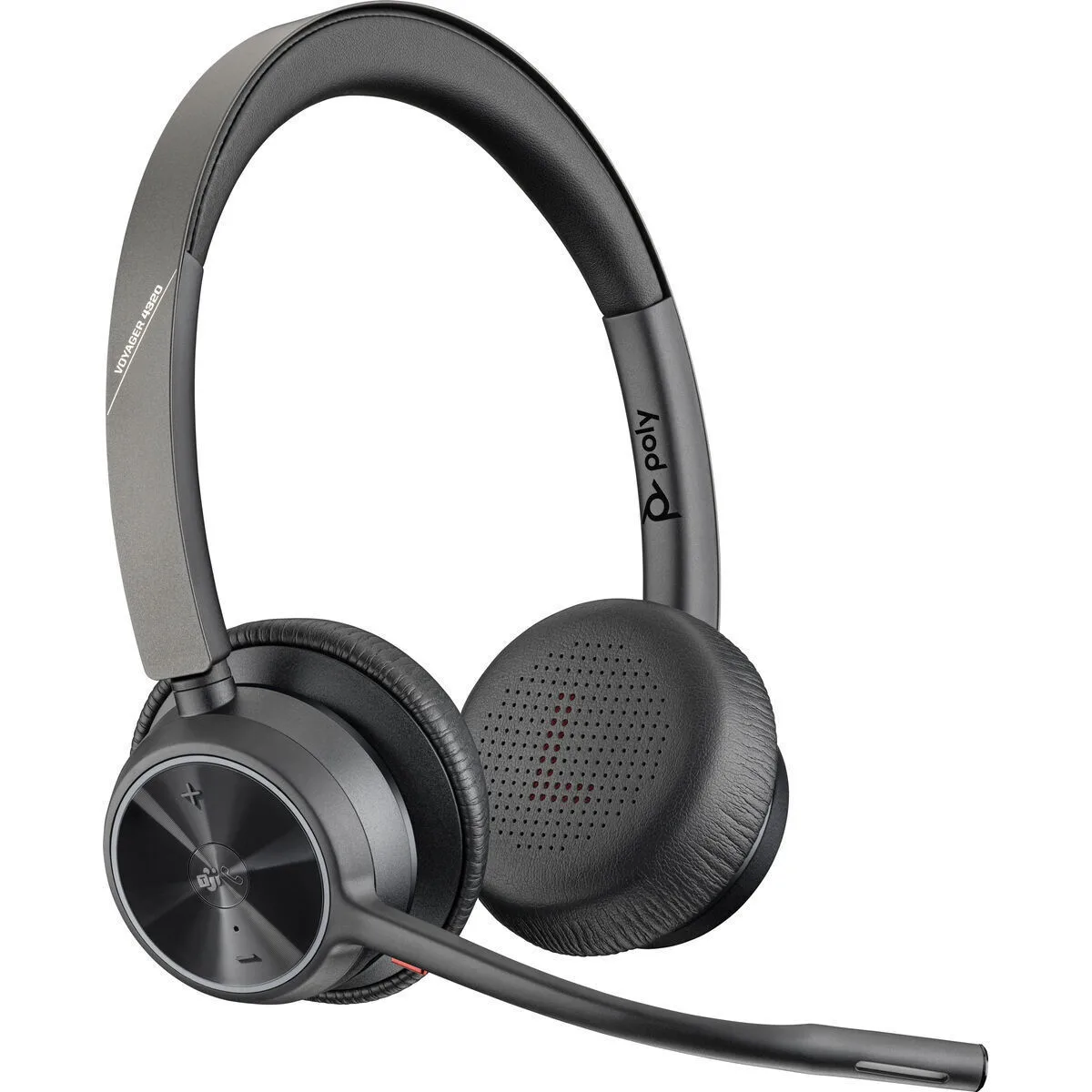 HP Poly Voyager 4320 Ασύρματα On Ear Multimedia Ακουστικά με μικρόφωνο και σύνδεση Bluetooth - Image 1