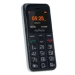 MyPhone Halo Easy Single SIM Κινητό με Μεγάλα Κουμπιά (Αγγλικό Μενού) Μαύρο