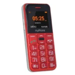 MyPhone Halo Easy Single SIM Κινητό με Μεγάλα Κουμπιά (Αγγλικό Μενού) Κόκκινο