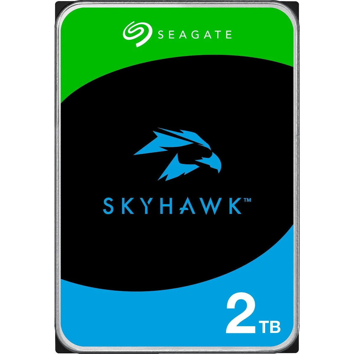 Seagate SkyHawk +Rescue 2TB HDD Σκληρός Δίσκος 3.5" SATA III με 256MB Cache για Desktop / Καταγραφικό ST2000VX017 - Image 1
