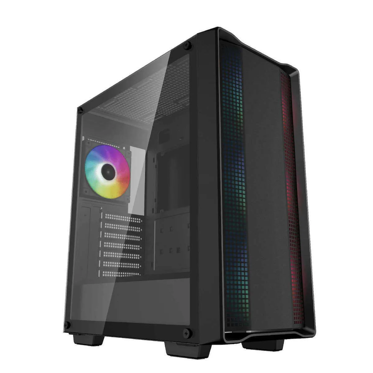 Deepcool CC560 ARGB v2 Gaming Midi Tower Κουτί Υπολογιστή με Πλαϊνό Παράθυρο Μαύρο - Image 1