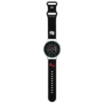 Hello Kitty Λουράκι Σιλικόνης με Pin Μαύρο (Hello Kitty Universal Strap is compatible with no models)