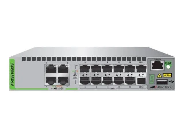 Allied Telesis AT-XS916MXS-50 Managed L3 Switch με 4 Θύρες Gigabit (1Gbps) Ethernet και 12 SFP Θύρες - Image 1