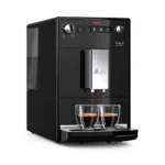 Melitta Purista Series 300 Αυτόματη Μηχανή Espresso 1450W Πίεσης 15bar με Μύλο Άλεσης Μαύρη