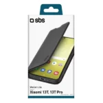 SBS Lite Wallet Σιλικόνης / Πλαστικό Μαύρο (Xiaomi 13T / 13T Pro) BKLITEXI13TK