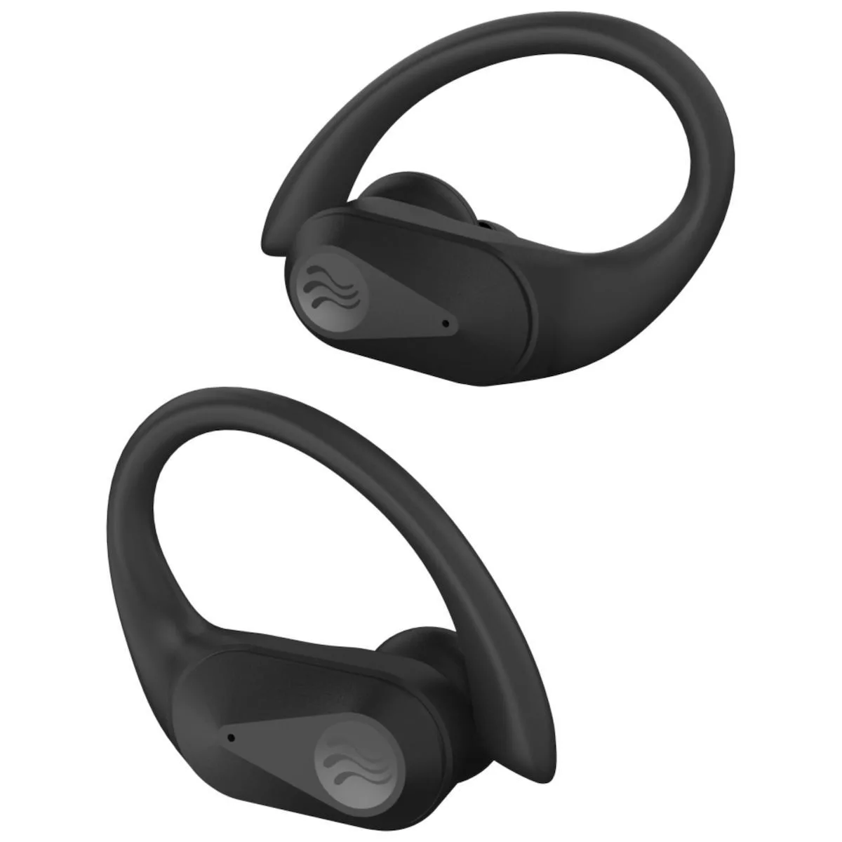 Boompods Sportpods Ocean In-ear Bluetooth Handsfree Ακουστικά με Θήκη Φόρτισης Μαύρα - Image 1