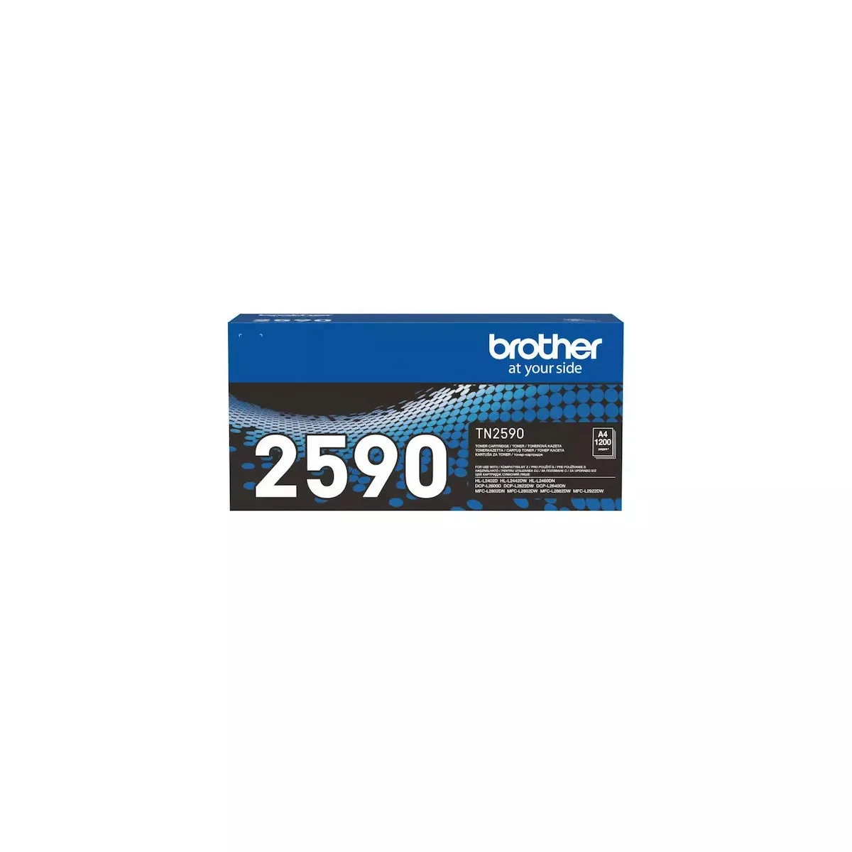 20240130130112_brother_tn_2590_toner_laser_ektypoti_mayro Brother TN-2590 Γνήσιο Toner Laser Εκτυπωτή Μαύρο 1200 Σελίδων TN-2590 - Image 1