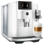 Jura E8 Piano Αυτόματη Μηχανή Espresso 1450W Πίεσης 15bar με Μύλο Άλεσης Piano White