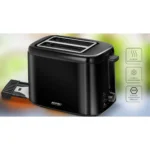 MPM MTO-07/C Φρυγανιέρα 2 Θέσεων 800W Μαύρη