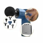 Medisana MG600 Πιστόλι Μασάζ για τον Αυχένα, το Κεφάλι, τη Μέση, την Πλάτη, τα Πόδια, το Σώμα & τα Χέρια με Δόνηση και Λειτουργία Θέρμανσης Μπλε 88987