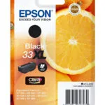 Epson 33xl Γνήσιο Μελάνι Εκτυπωτή InkJet Μαύρο (C13T33514022)
