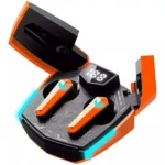 Canyon DoubleBee GTWS-2 In-ear Bluetooth Handsfree Ακουστικά με Θήκη Φόρτισης Πορτοκαλί