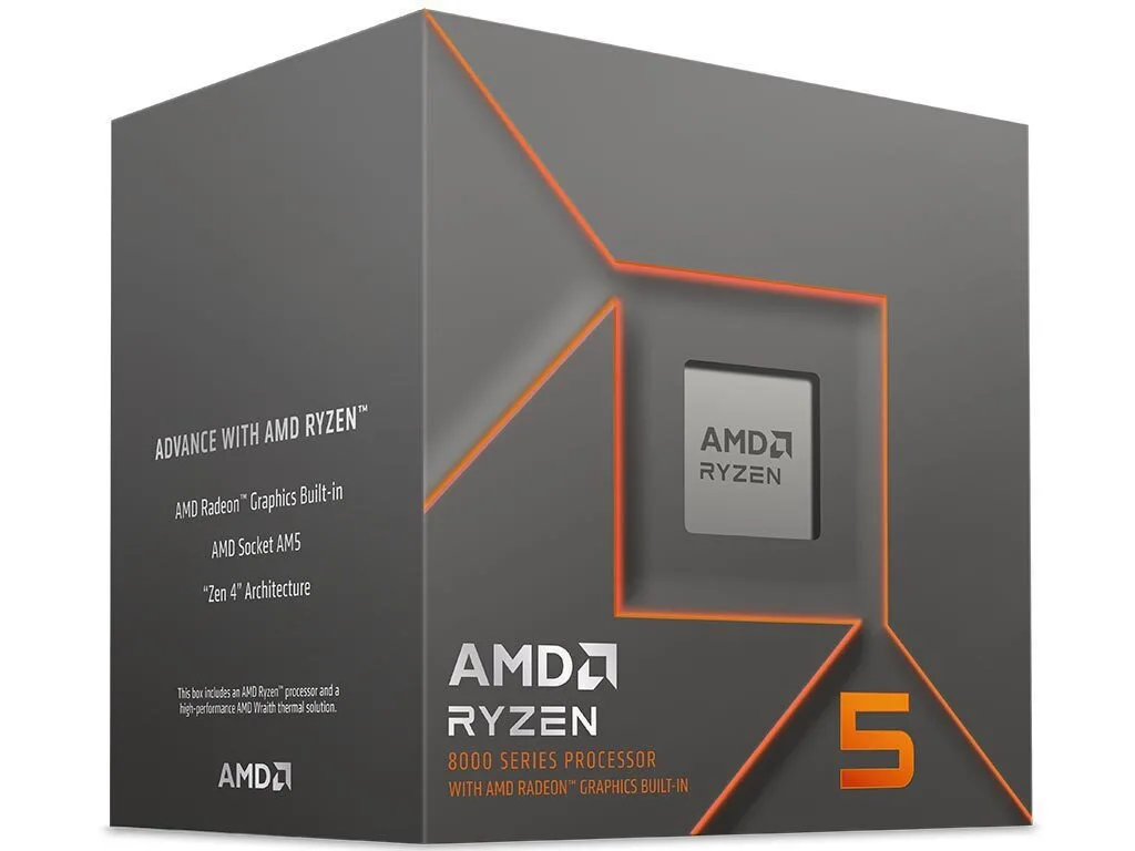 AMD Ryzen 5 8500G 3.5GHz Επεξεργαστής 6 Πυρήνων για Socket AM5 σε Κουτί με Ψύκτρα - Image 1