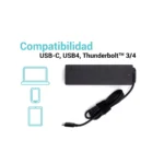 i-tec USB-C Universal Φορτιστής Laptop 100W 20V 5A με Αποσπώμενο Καλώδιο Τροφοδοσίας S55246166