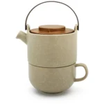 Bredemeijer Umea Τσαγιέρα Πορσελάνης Μπεζ 500ml 142024