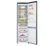 LG Ψυγειοκαταψύκτης 387lt Total NoFrost Υ203xΠ59.5xΒ67.5εκ. Μαύρος GBV7280AEV
