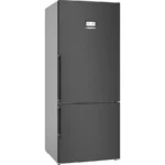 Bosch Ψυγειοκαταψύκτης 526lt Total NoFrost Υ186xΠ75xΒ80εκ. Μαύρος KGN76AXDR