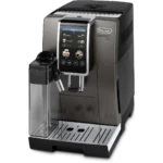 De'Longhi Dinamica Plus Αυτόματη Μηχανή Espresso 1450W Πίεσης 15bar με Μύλο Άλεσης Ασημί