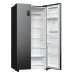 Gorenje Ψυγείο Ντουλάπα 547lt NoFrost Υ178.6xΠ91.5xΒ67εκ. Μαύρο NRR9185EABXLWD